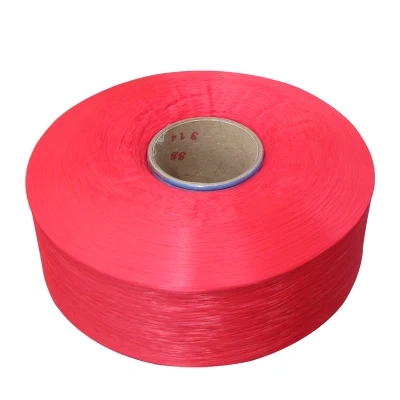 900D Polypropylene Yarn  Doped Dyed Yarn Black PP   with Anti-UV Protection  for Webbing Ropes  